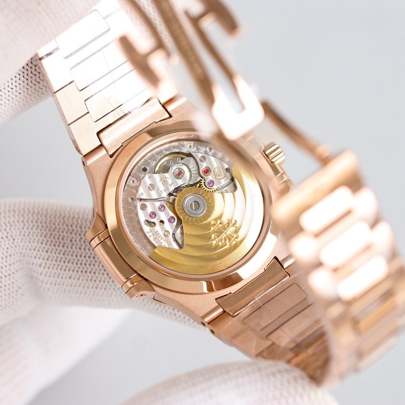 파텍 필림 노틸러스 퍼플 크리스털 여성 시계 001-258030