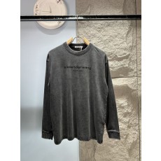 알렉산더왕 프린트 로고 긴팔 티셔츠 001-258038