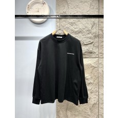 알렉산더왕 엠보싱 로고 긴팔 티셔츠 001-258043