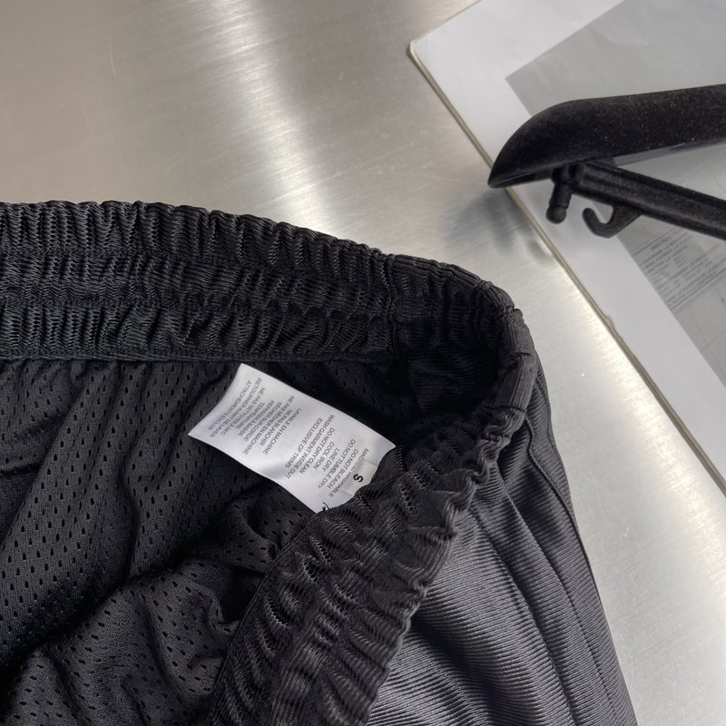 알렉산더왕 블랙 루즈핏 스포츠 반바지 001-258058
