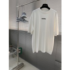 알렉산더왕 자수 로고 면 반팔 티셔츠 001-258070