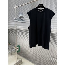 알렉산더왕 로고 자수 루즈핏 조끼 001-258084