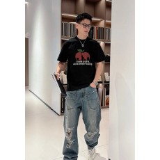 알렉산더왕 뉴욕 애플 프린팅 면 티셔츠 001-258094