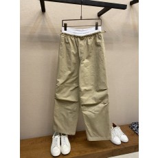 알렉산더왕 로고 카키 팬츠 001-258108