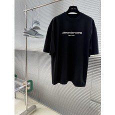 알렉산더왕 로고 코튼 반팔 티셔츠 001-258110