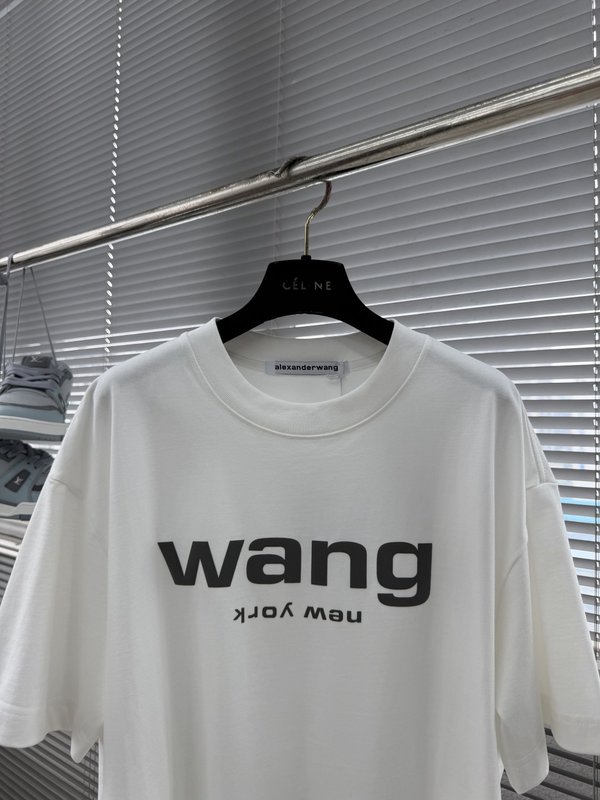 알렉산더왕 더블 펀 코튼 루즈핏 티셔츠 001-258130