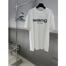 알렉산더왕 더블 펀 코튼 루즈핏 티셔츠 001-258130