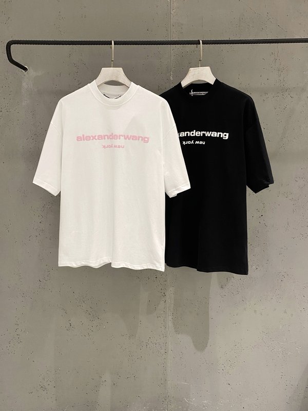 알렉산더왕 발포프린팅 반팔 티셔츠 001-258150