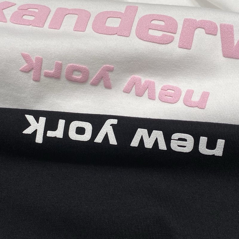 알렉산더왕 발포프린팅 반팔 티셔츠 001-258150