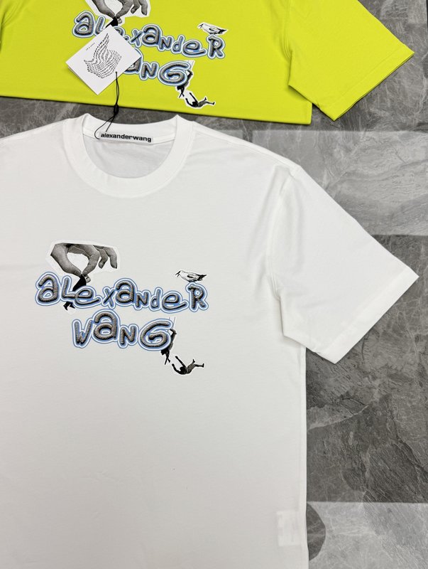 알렉산더왕 코튼 프린팅 루즈핏 티셔츠 001-258155
