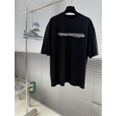 알렉산더 왕 레터 프린트 반팔 티셔츠 001-258177
