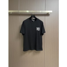 알렉산더왕 로고 자수 면 반팔 티셔츠 001-258193