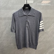 톰브라운 클래식 4 바 울 폴로 셔츠 001-258559