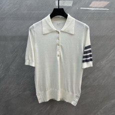 톰브라운 클래식 4 바 울 폴로 셔츠 001-258561