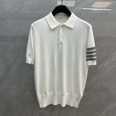 톰브라운 백면 요트 자수 니트 반팔 티셔츠 001-258726