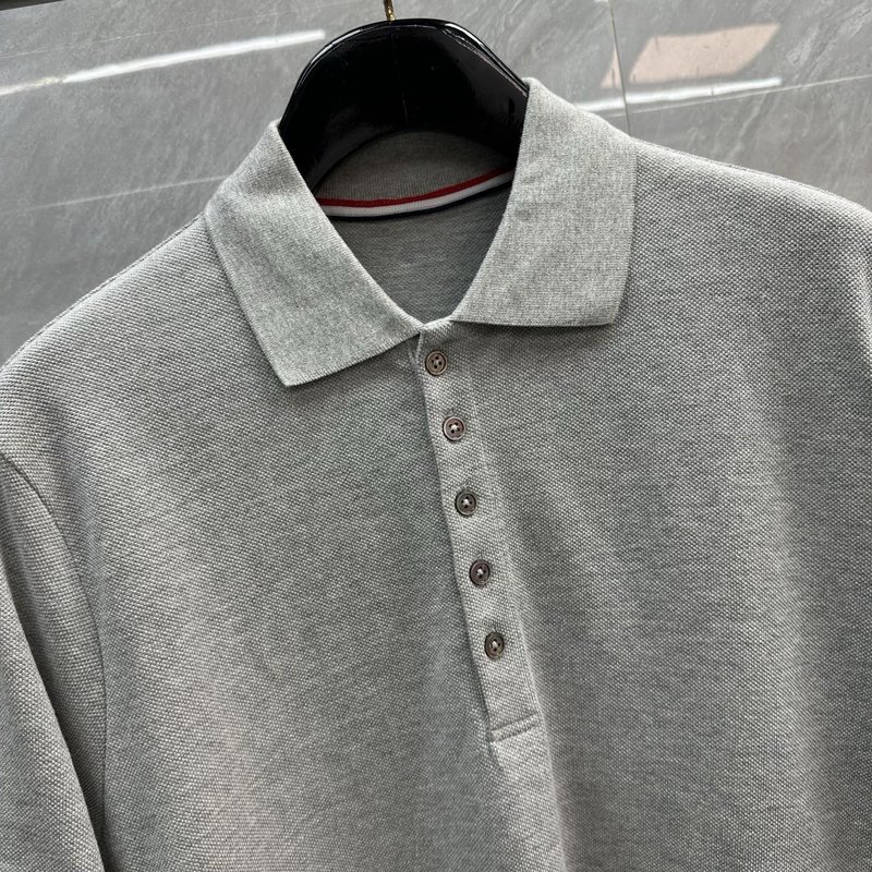 톰브라운 사이드 4 바 로고 폴로 티셔츠 001-258732