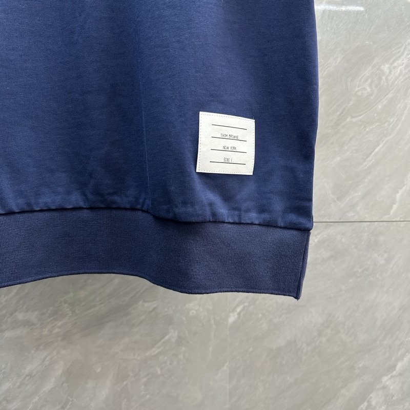 브라운 4 바 로고 염색 폴로 셔츠 001-258736