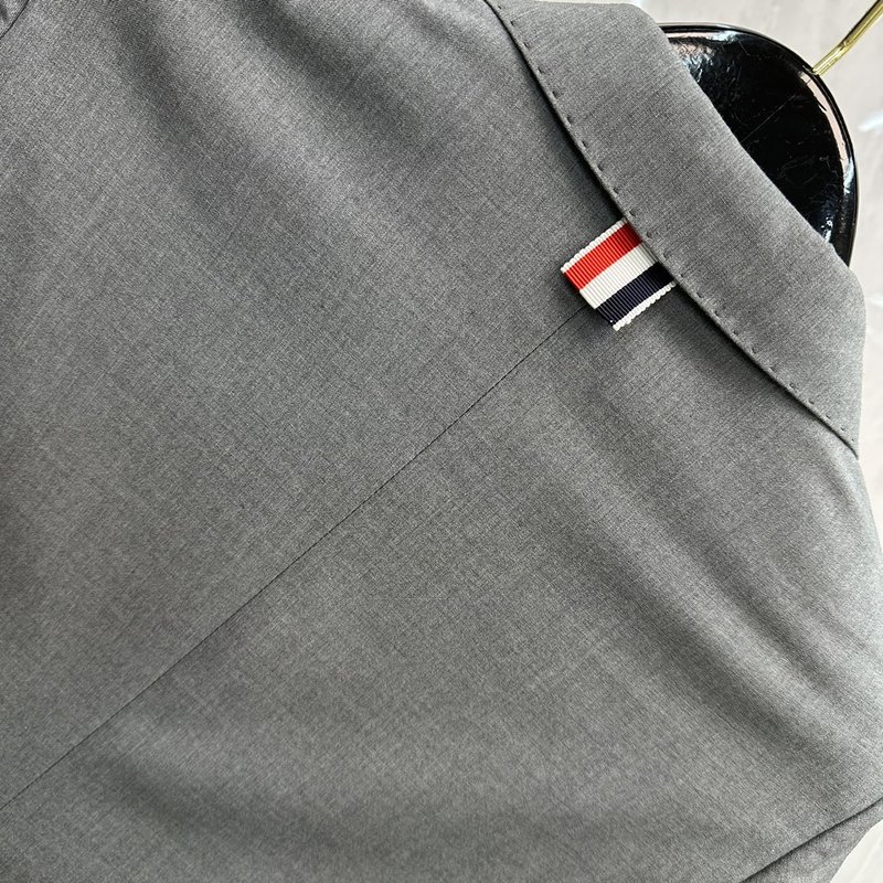 브라운 울 정장 세트 001-258757
