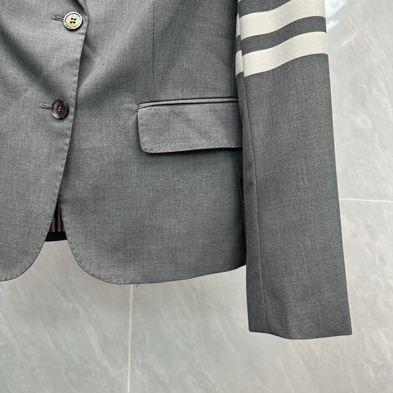 브라운 울 정장 세트 001-258757
