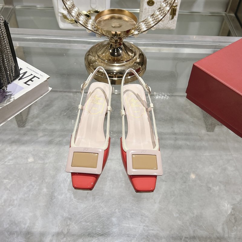 로저 비비에 뉴 컬러 미들 힐 샌들 001-259042