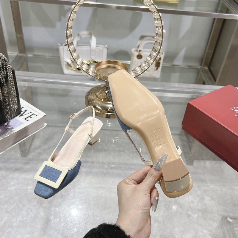 로저 비비에 스팅킹 컬러 샌들 001-259043