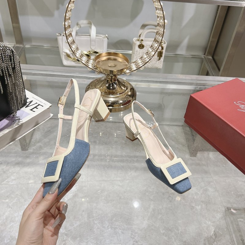 로저 비비에 스팅킹 컬러 샌들 001-259043