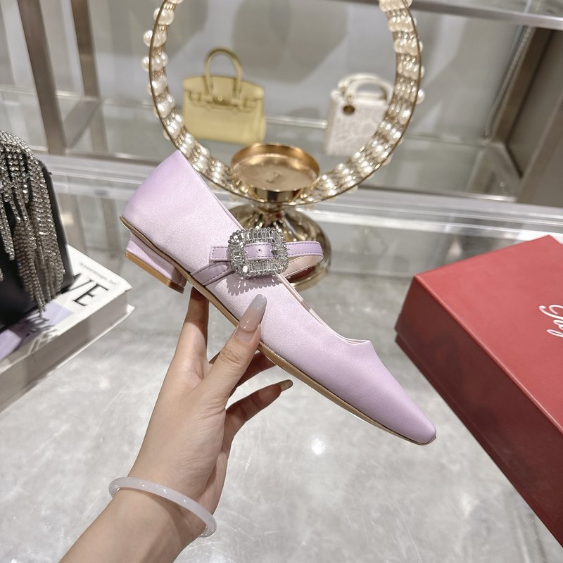 로저 비비에 더블 버클 메리제인 힐 001-259121