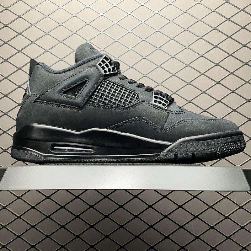 퓨어 오리지널 블랙 AJ4 농구화 001-259458
