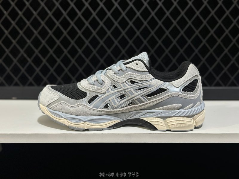 아식스 GEL-NYC 통기성 메쉬 빈티지 러닝화 001-259541