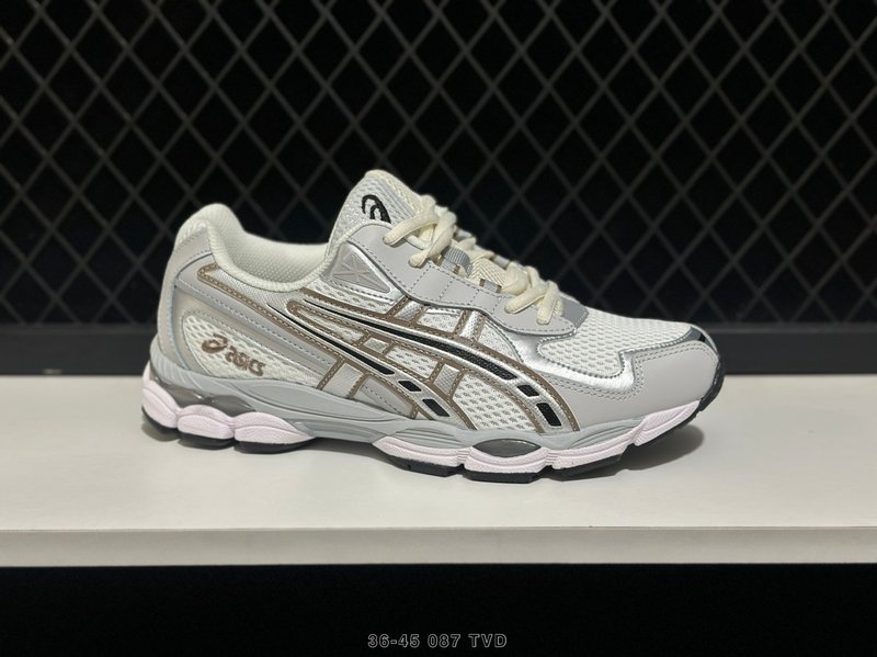 아식스 GEL-NYC 통기성 메쉬 빈티지 러닝화 001-259637