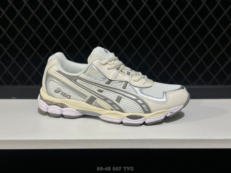 아식스 GEL-NYC 통기성 메쉬 빈티지 러닝화 001-259637