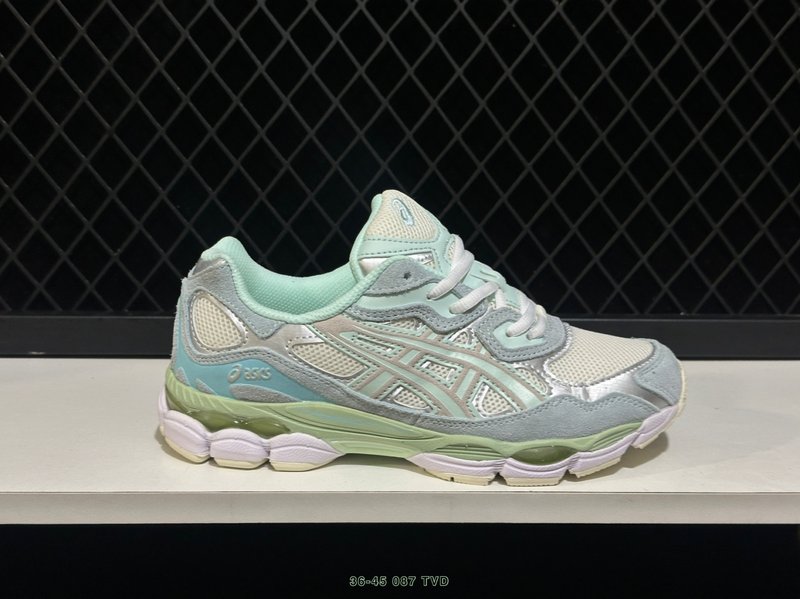 아식스 GEL-NYC 통기성 메쉬 빈티지 러닝화 001-259711