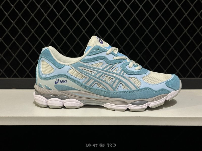 아식스 GEL-NYC 레트로 쿠션 운동화 001-259917