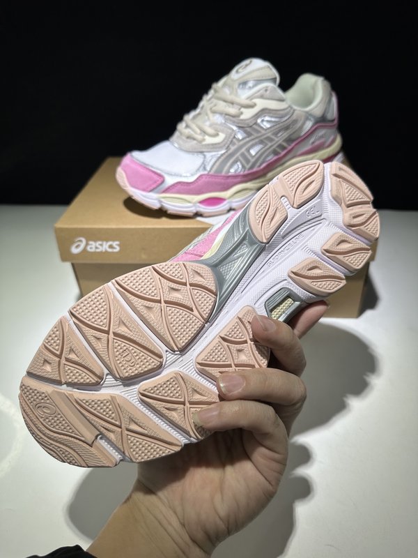 아식스 GEL-NYC 복고 쿠션 통기성 운동화 001-259936