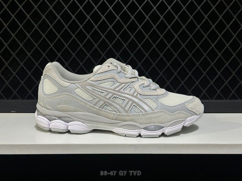 아식스 GEL-NYC 레트로 두꺼운 밑창 운동화 001-260042
