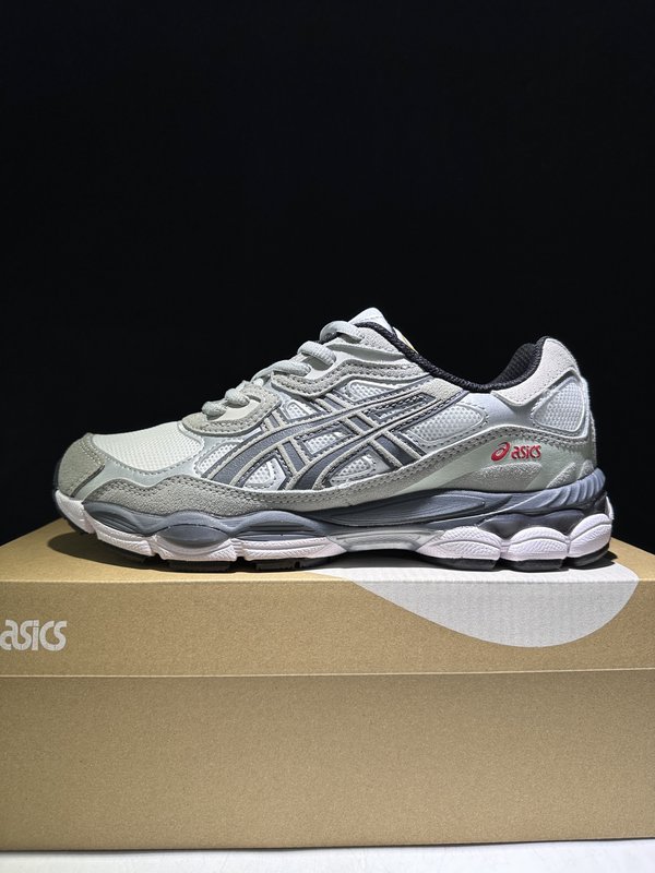 아식스 GEL-NYC 통기성 메쉬 빈티지 러닝화 001-260172