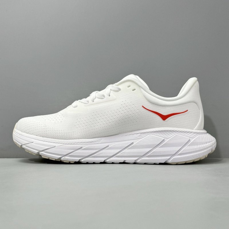 HOKA Arahi7 여성용 화이트 러닝화 001-260316