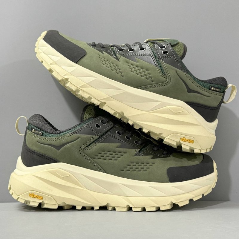 HOKA 콜라보 아웃도어 방수 로우탑 스포츠 캐주얼화 001-260359