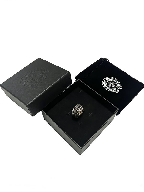 크롬하츠 입체 멀티 크로스 링 001-262317
