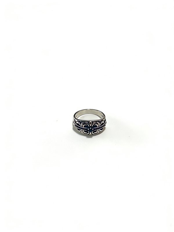 Chrome Hearts 입체 멀티 크로스 실버 반지 001-262325
