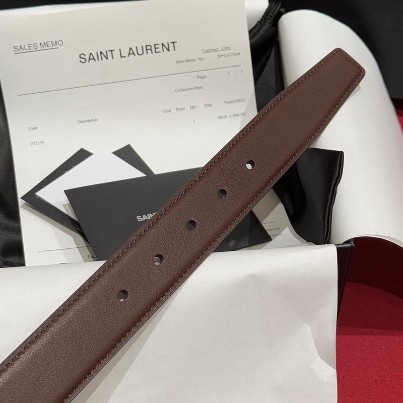 YSL 생로랑 여성용 레트로 버클 벨트 001-262369