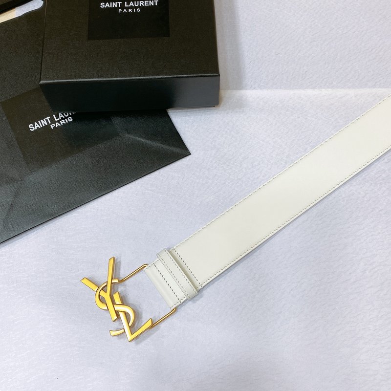 생로랑 빈티지 구리 금색 버클 벨트 001-262439