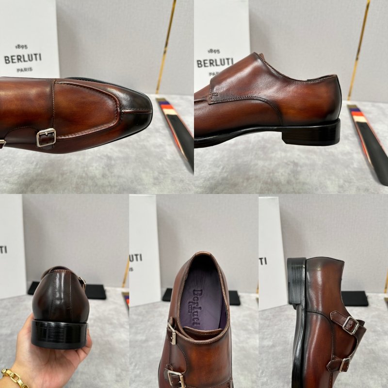 Berluti 벨루티 남성 수제 염색 정장 구두 001-262481