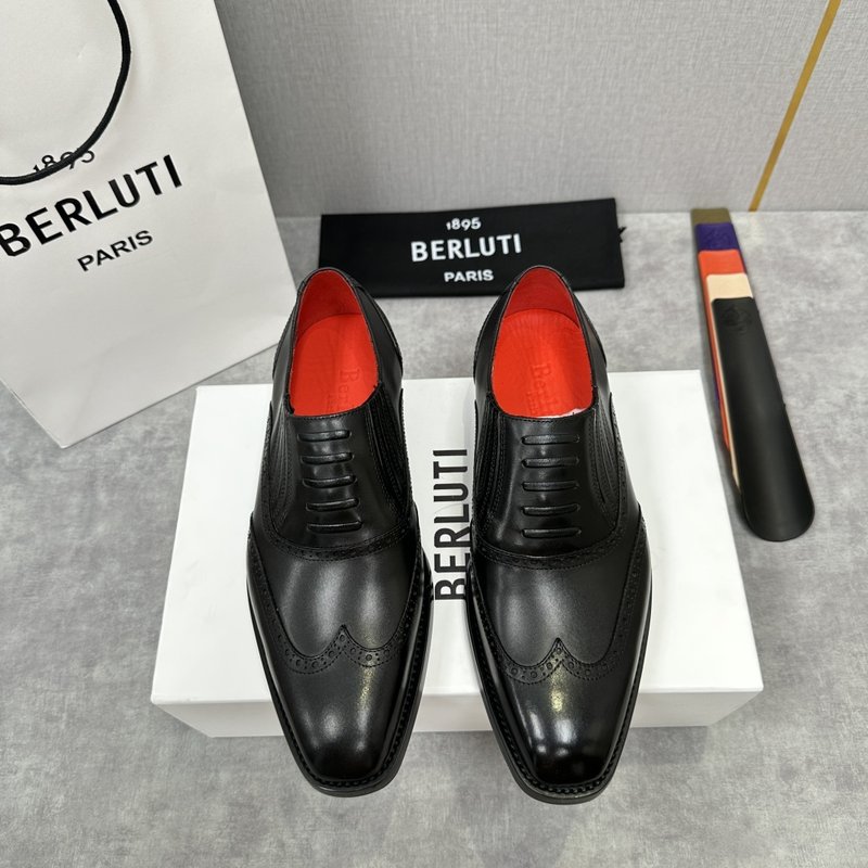 벨루티 남성 수제 염색 정장 구두 001-262484