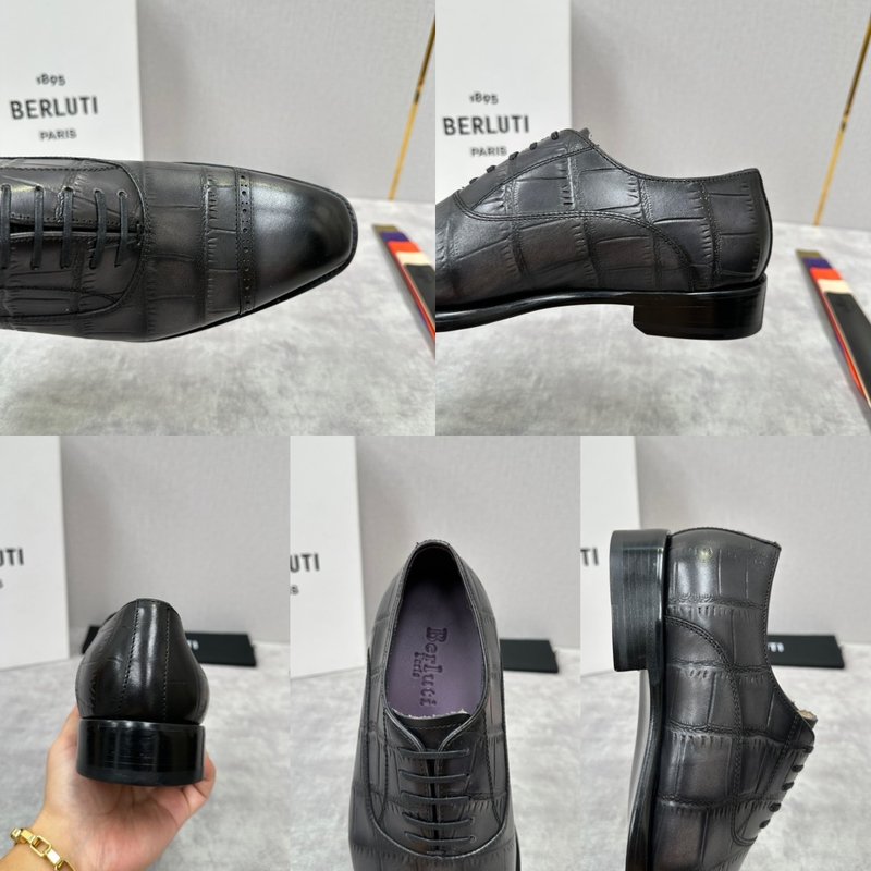 벨루티 남성 수제 염색 정장 구두 001-262488