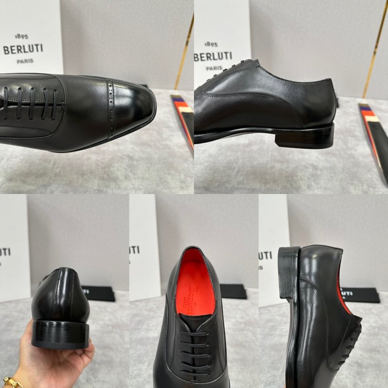 벨루티 남성 수제 염색 캡토 정장 구두 001-262505