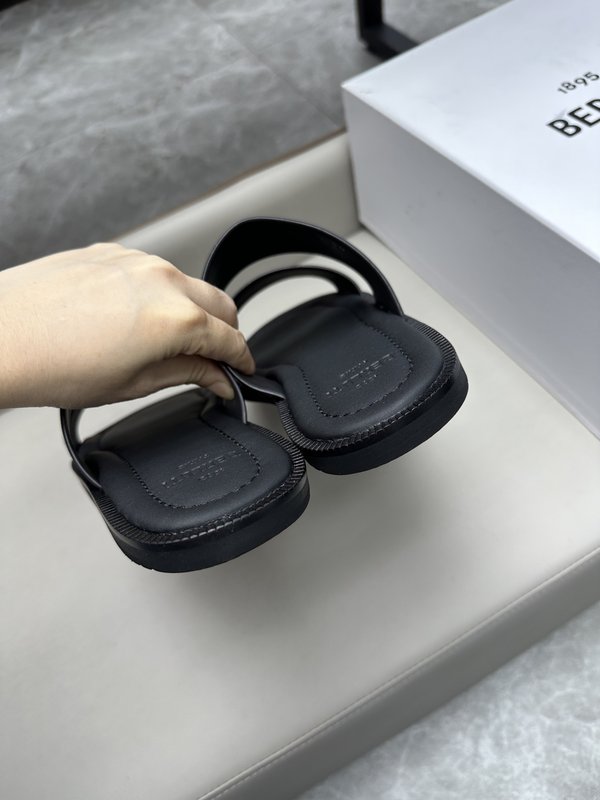벨루티 남성 가죽 수제 슬리퍼 001-262516