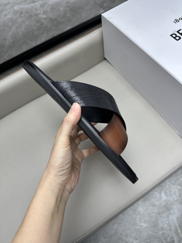 벨루티 남성 가죽 수제 샌들 001-262522