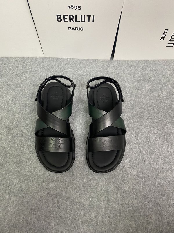 벨루티 고품질 가죽 남성 정장 구두 001-262547