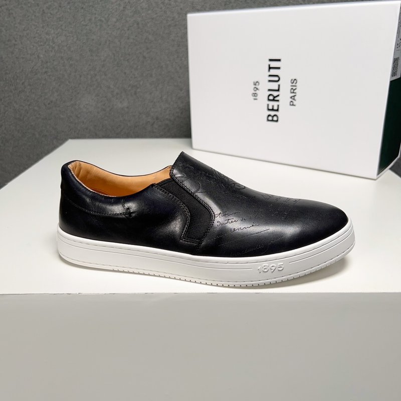 Berluti 벨루티 남성 수제 가죽 스니커즈 001-262553